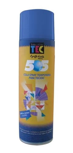 cola spray temporária para tecidos 500ml