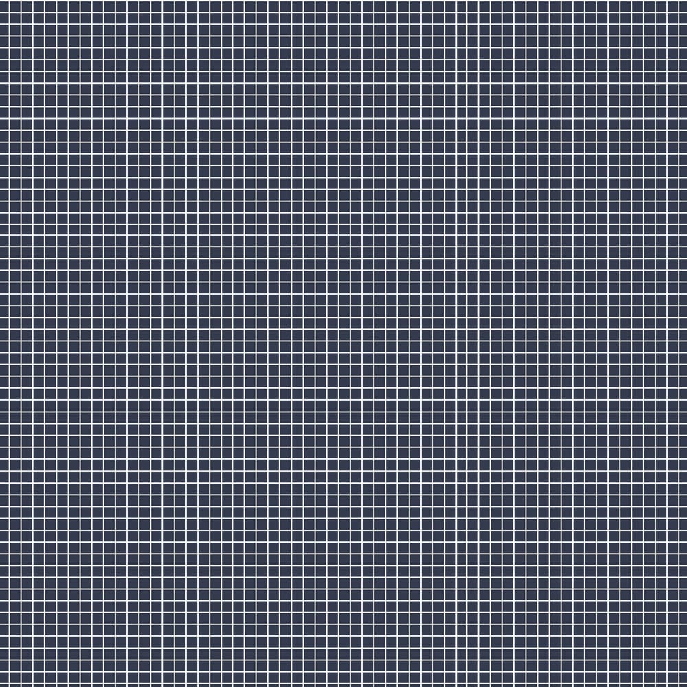 Quadradinhos azul marinho - 30x150cm
