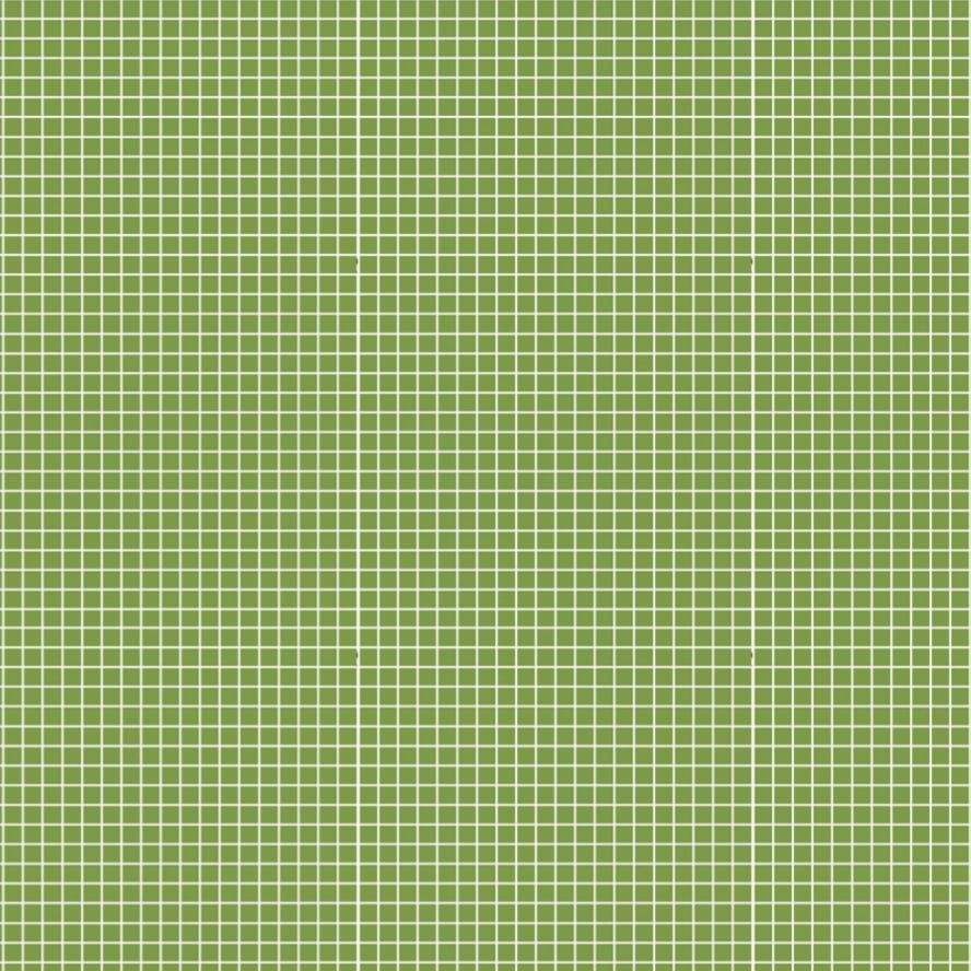 Quadradinhos verde folha - 30x150cm