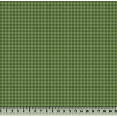 tecido nacional xadrez verde - 0,50cm x 1,50m