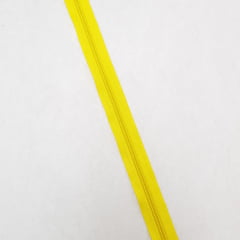 Zíper - ZR - 5mm - Amarelo "marca texto"