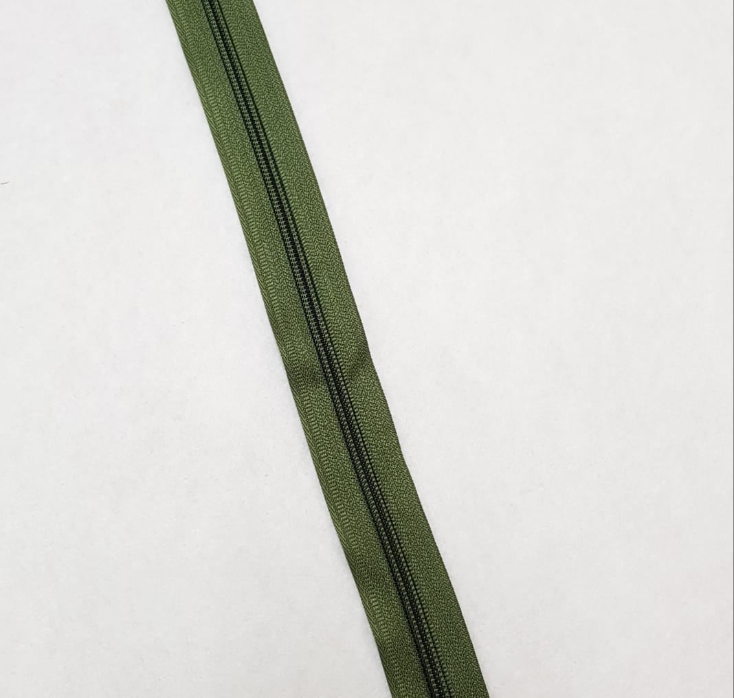 Zíper - ZR - 5mm - Verde musgo